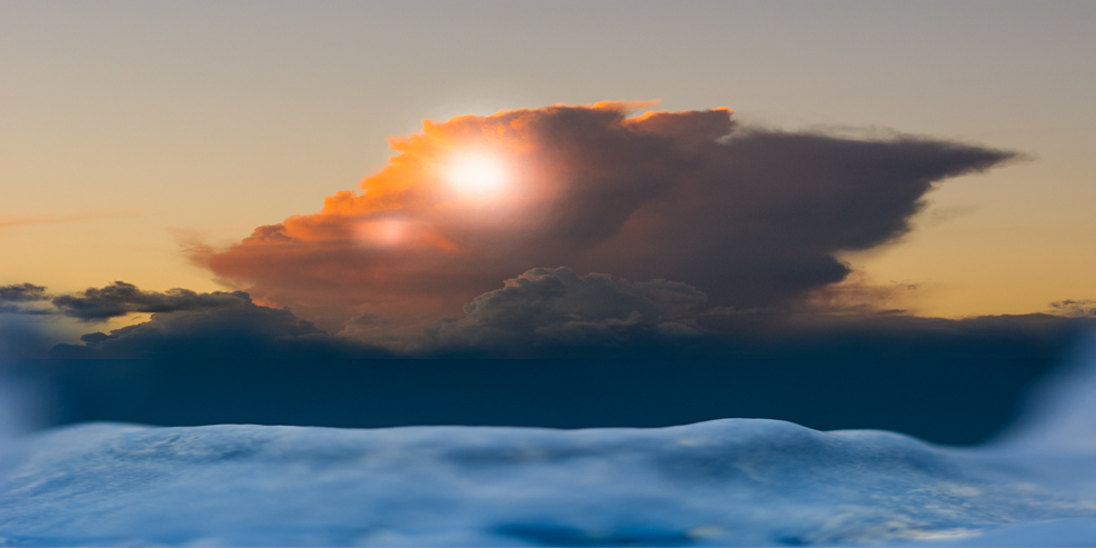 Edentulous denture Ridge lying in a cloud of Sunsetsron winter of fabulous teeth @ seaside dental laboratory & clinic Takapuna Auckland New Zealand.jpg